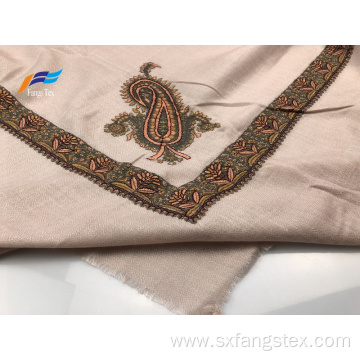 Elegant Muslim Printed Silk Polyester Autumn Square Scarf